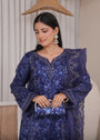 Dark blue Kurta Set for Women