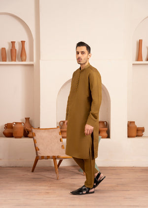 Brown Kurta Set for Men