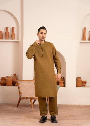 Brown Kurta Set for Men