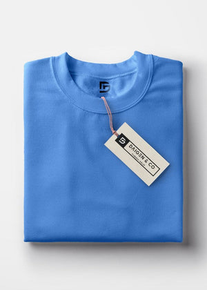 Sky blue T Shirt for Women