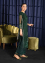 Bottle green Kurta Set for Women
