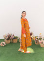 Orange Kurta Set for Women
