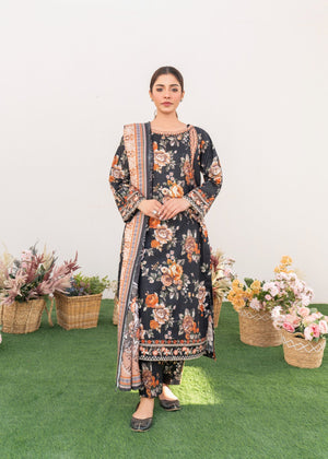 Black Kurta Set for Women