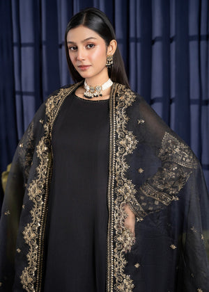 Jet black Maxi for Women