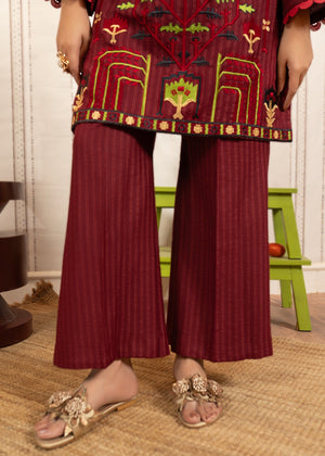 Maroon Kurta Set for Women