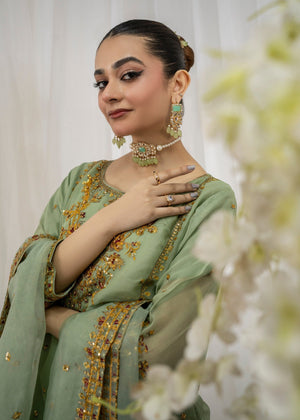 Apple green Lehenga for Women