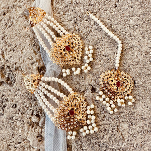 Red Jewelry Set for Women
