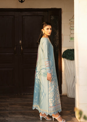 Sky blue Unstitched for Women