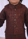Brown Waistcoat for Boy