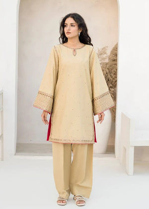 Cream Kurta Set for Women
