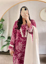 Maroon Kurta Set for Women