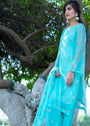 Aqua Kurta Set for Women
