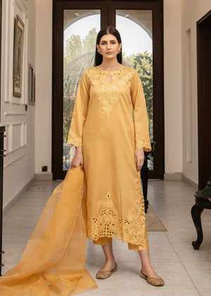 Gold Kurta Set for Women