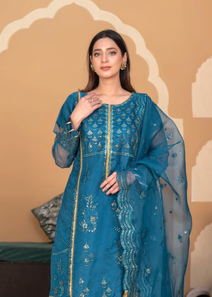 Blue Kurta Set for Women