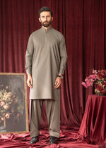 Grey Shalwar Kameez for Men