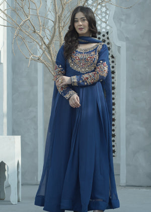 Sapphire blue Maxi for Women