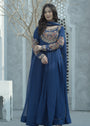Sapphire blue Maxi for Women