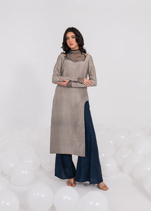 Grey Kurta Set for Women