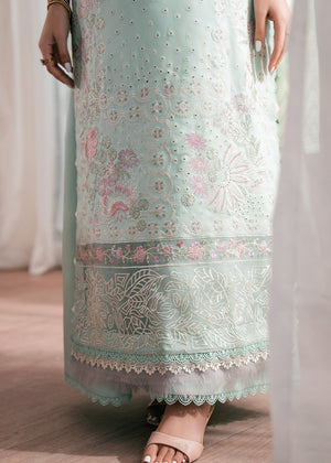 Mint green Unstitched for Women