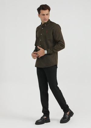 Brown Casual Shirt for Men