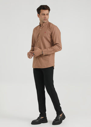 Brown Casual Shirt for Men