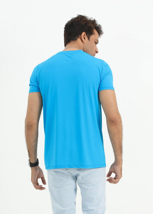 Sky blue T Shirt for Men