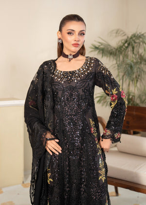 Charcoal black Kurta Set for Women