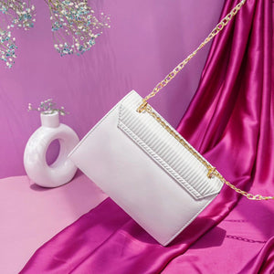 White Shoulder Bag for Women