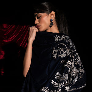 Navy blue Shawl for Women