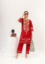 Maroon Kurta Set for Women