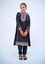 Navy blue Kurta Set for Girl