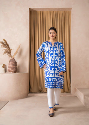 White Kurta Set for Women