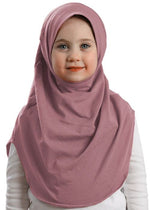Mauve pink Scarf for Girl