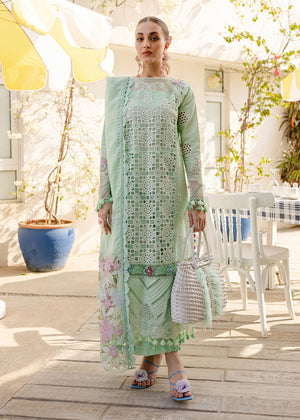 Mint green Unstitched for Women