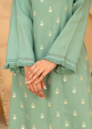 Mint green Kurta Set for Women