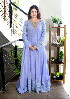 Ice blue Maxi for Women