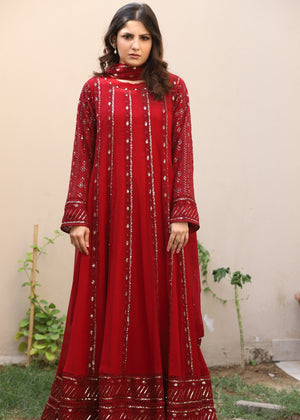 Maroon Maxi for Women