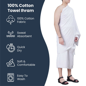 White Ihram for Men