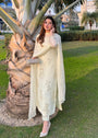 Off-white Kurta Set for Women