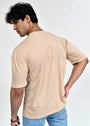 Beige T Shirt for Men