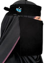 Jet black Veil for Women
