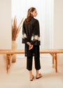 Black Kurta Set for Women