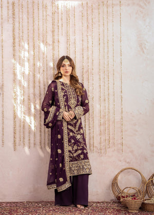 Purple Kurta Set for Women