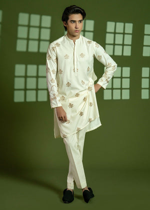 Cream Kurta Set for Men