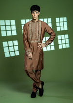 Brown Kurta Set for Men