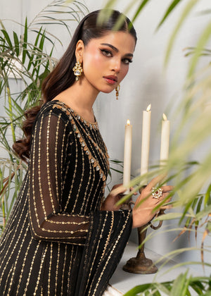 Black Anarkali for Women