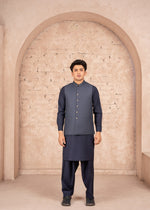 Dark grey Waistcoat for Men