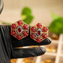 Red Earrings for Women