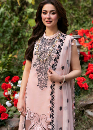 Peach pink Unstitched for Women