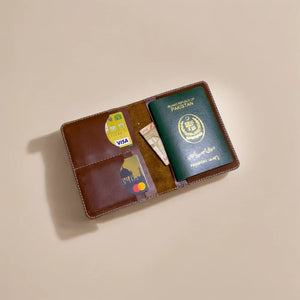 Brown Wallet for Unisex